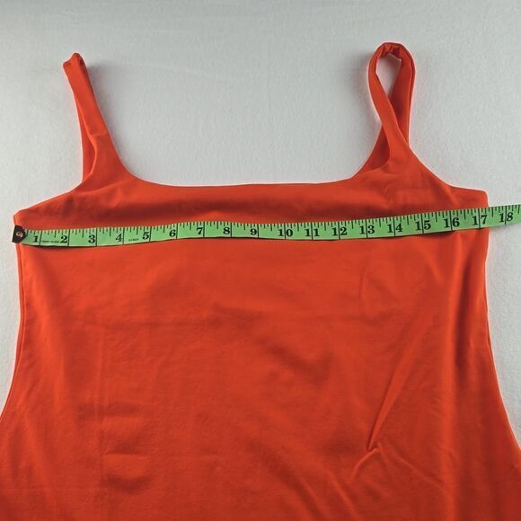 Susana Monaco NWT Square Neck Fit & Flare Mini Dress In Sunset Red XL - Picture 6 of 9